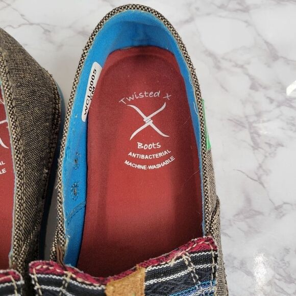 Twisted X Women's Serape Driving Moccasin Slip On Shoes Moc Toe Size 6 - Picture 6 of 8